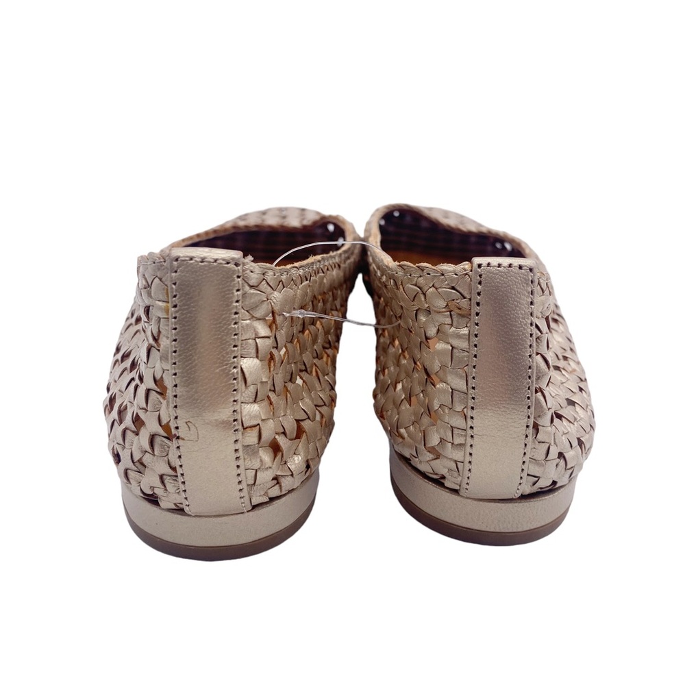 H by Halston gold woven flats size 9 - Picture 6 of 7